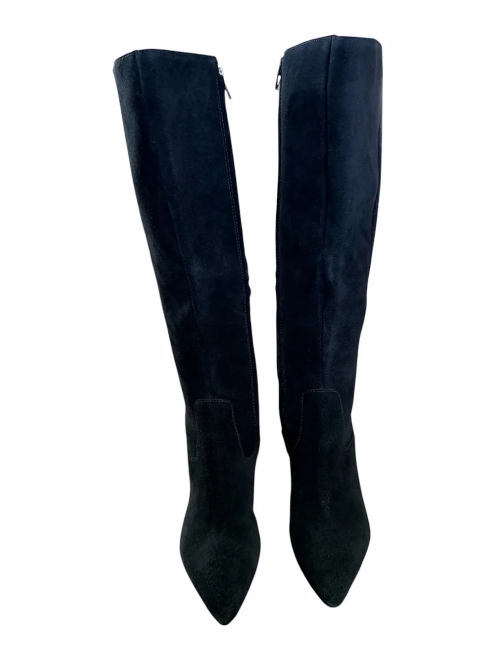 Dolce Vita Black Suede Pointed Toe Boots
